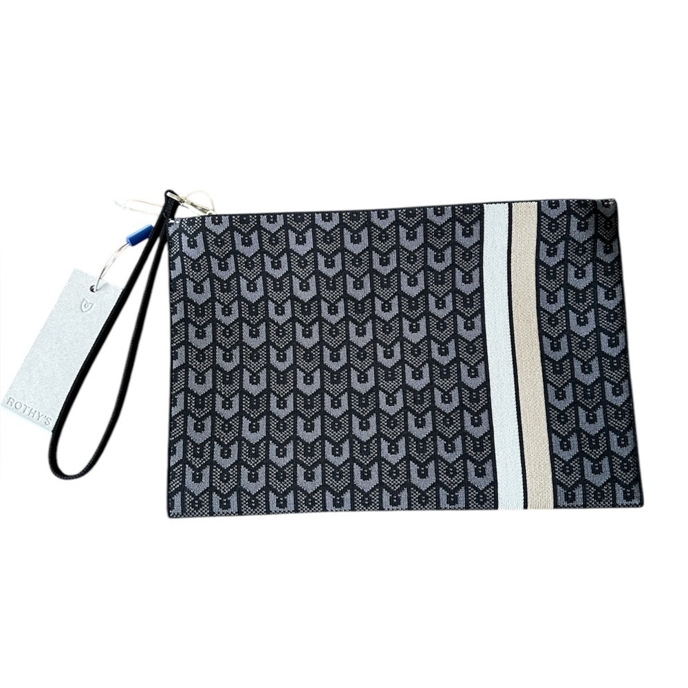 Rothy’s The Wristlet in Signature Black - Picture 2 of 4